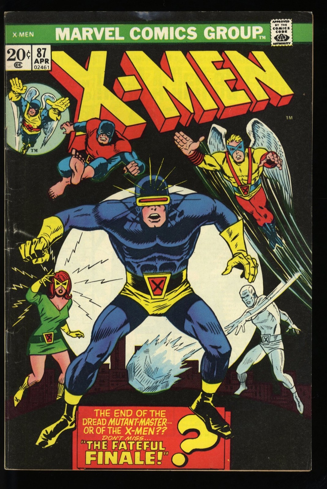 X-Men #87 FN 6.0 Jean Grey Appearance  Cyclops Marvel 1974