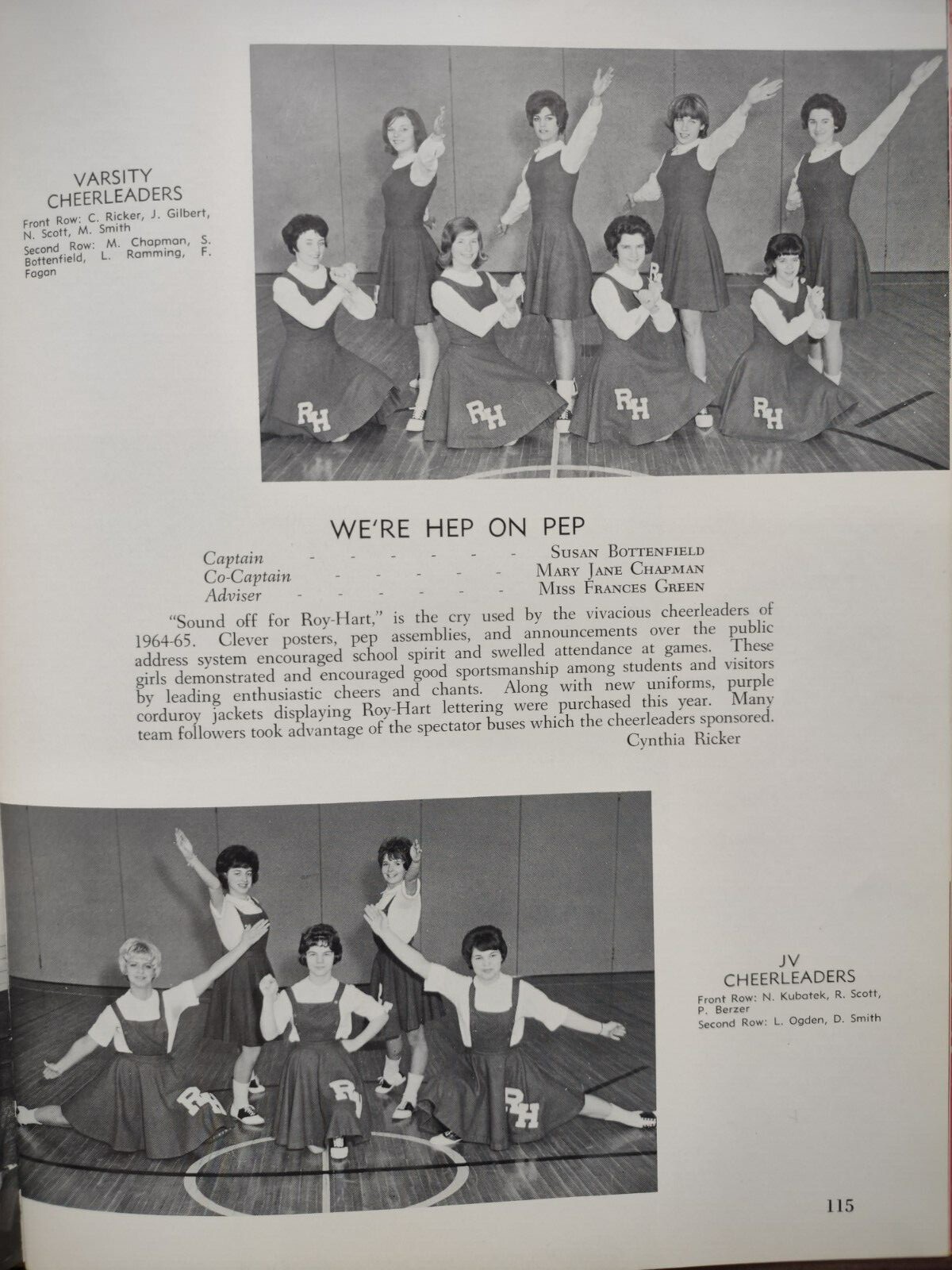 1965 Royalton Hartland High School Yearbook Middleport NY - SCOPE