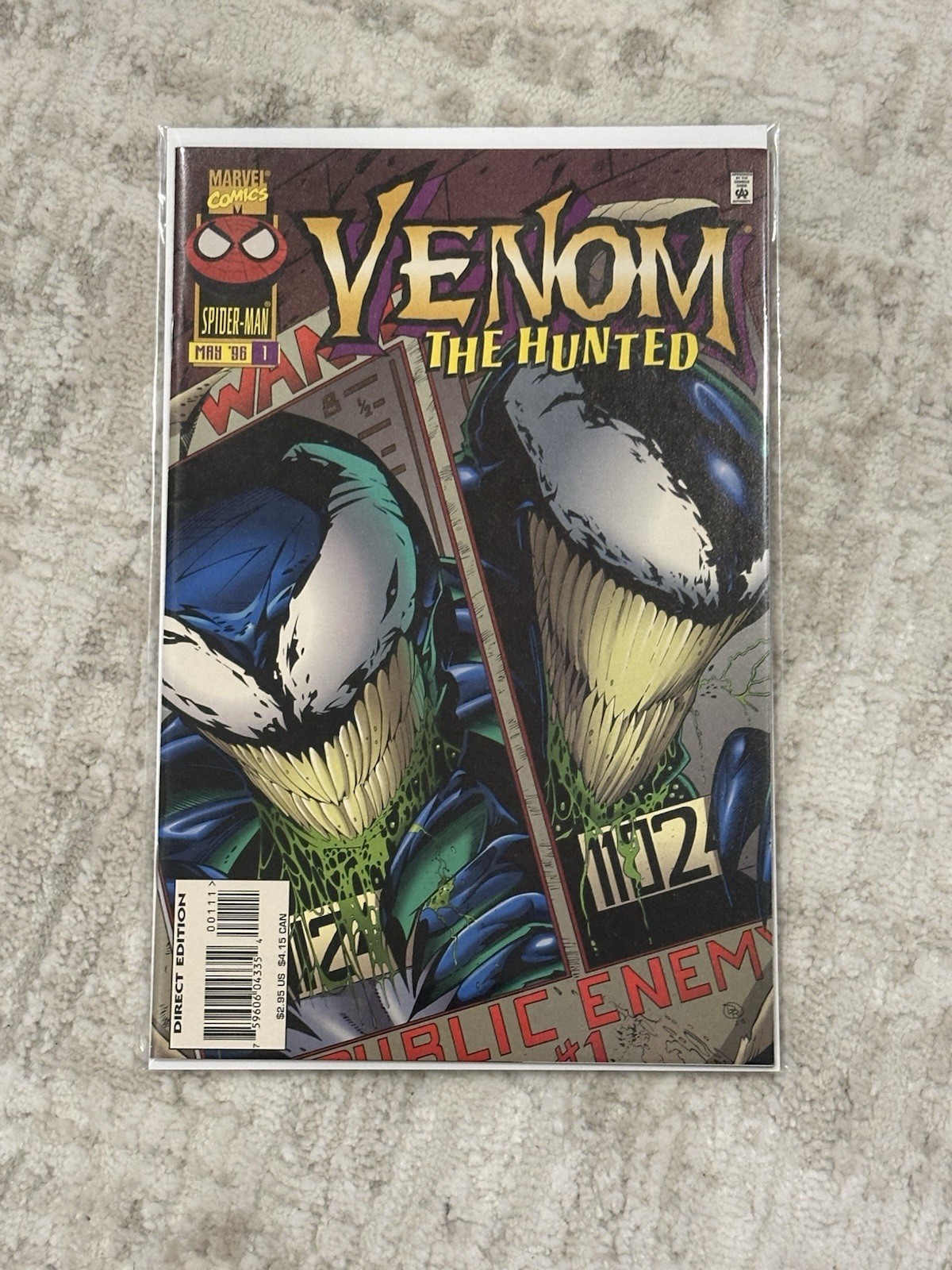 Venom The Hunted #1 Marvel Comics NM