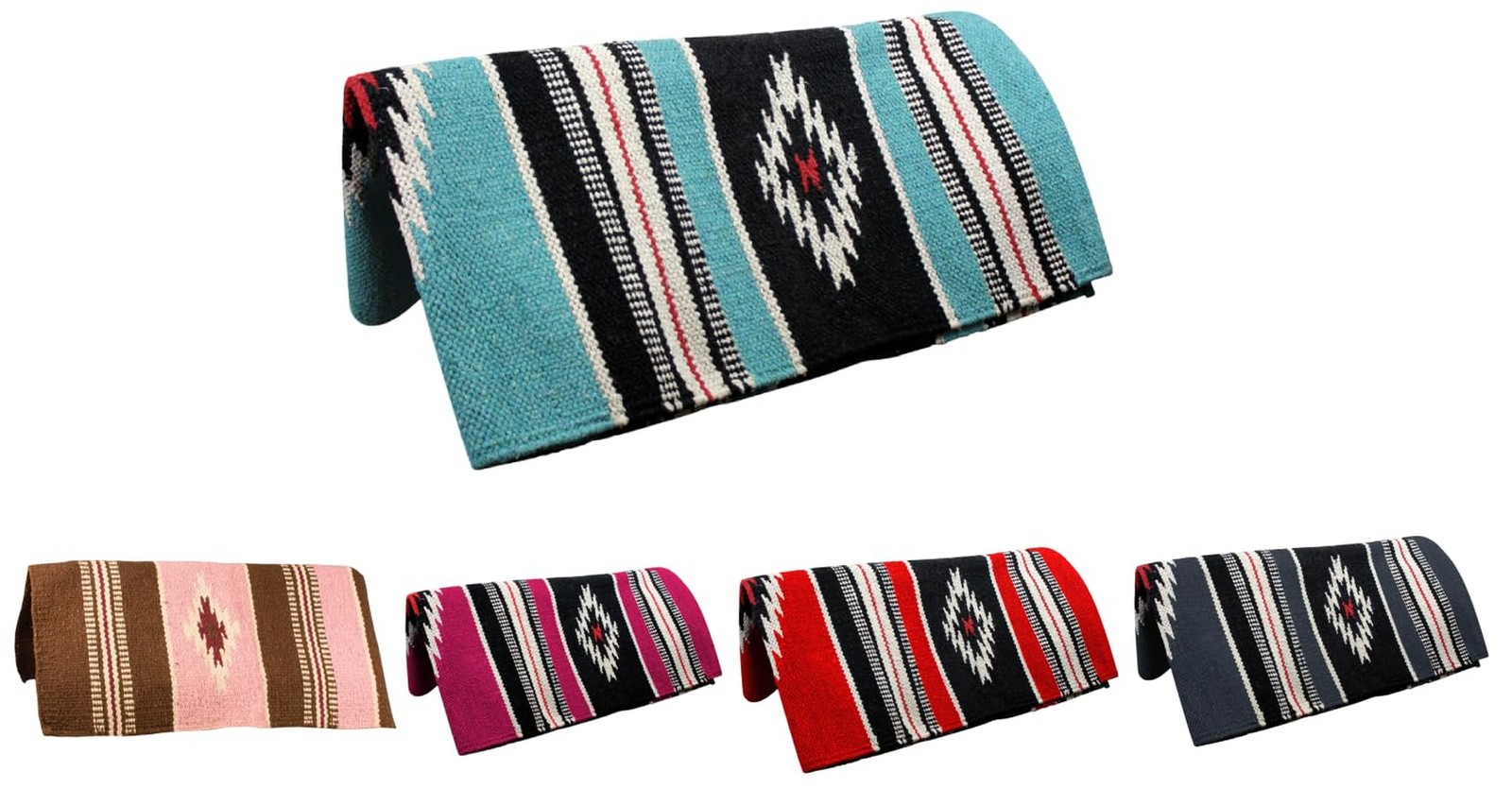 Tahoe Tack Handwoven Navajo-Inspired Acrylic Western Horse Saddle B... Fast Ship
