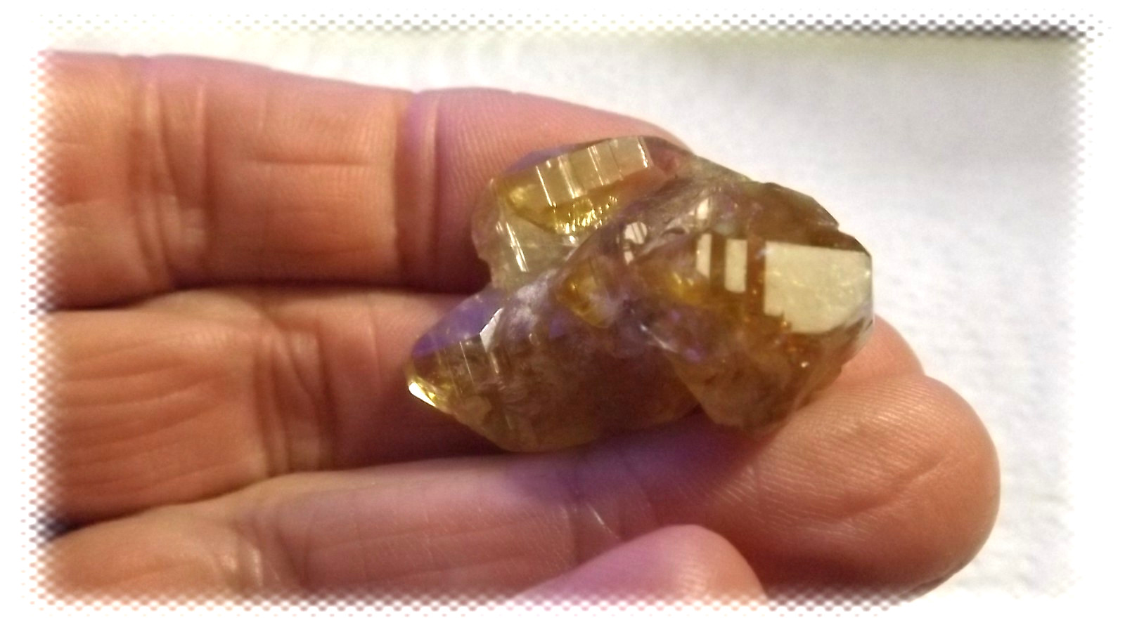 122ct Titanite/Sphene Gemmy Crystal With Beautiful Growth-Mulla Ghani Baba, Pak
