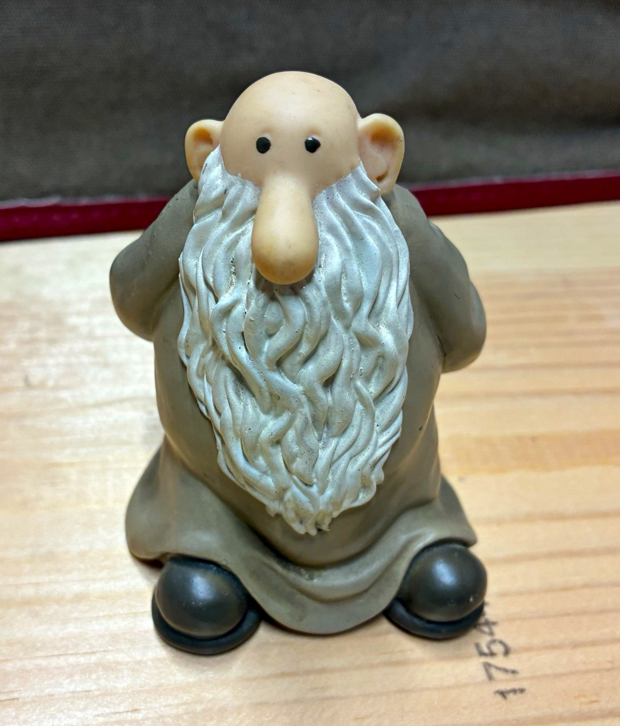 KITCHEN SINK PRESS R Crumbs MR. NATURAL R. CRUMB 4in VINYL FIGURINE W/ BOX