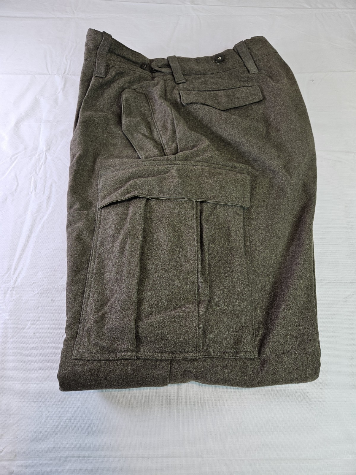 Vtg 1959 West German Bundeswehr Wool Trousers Bucking-Alsfeld Military NSN