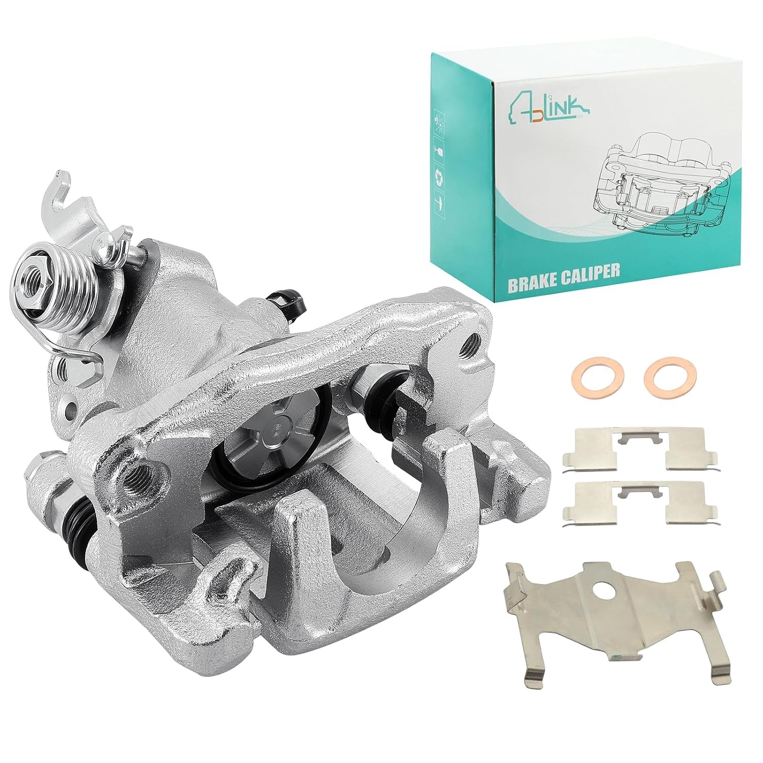 AULINK 583112CA20 Rear Right Disc Brake Caliper w/Bracket For Hyundai Kia