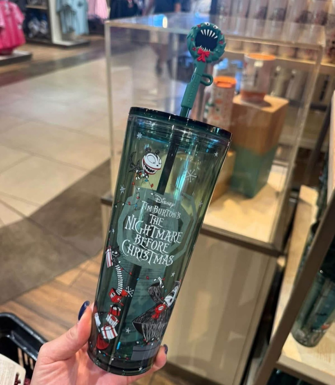 NEW Disney Parks 2026 Starbucks The Nightmare Before Christmas Jack 24oz Tumbler