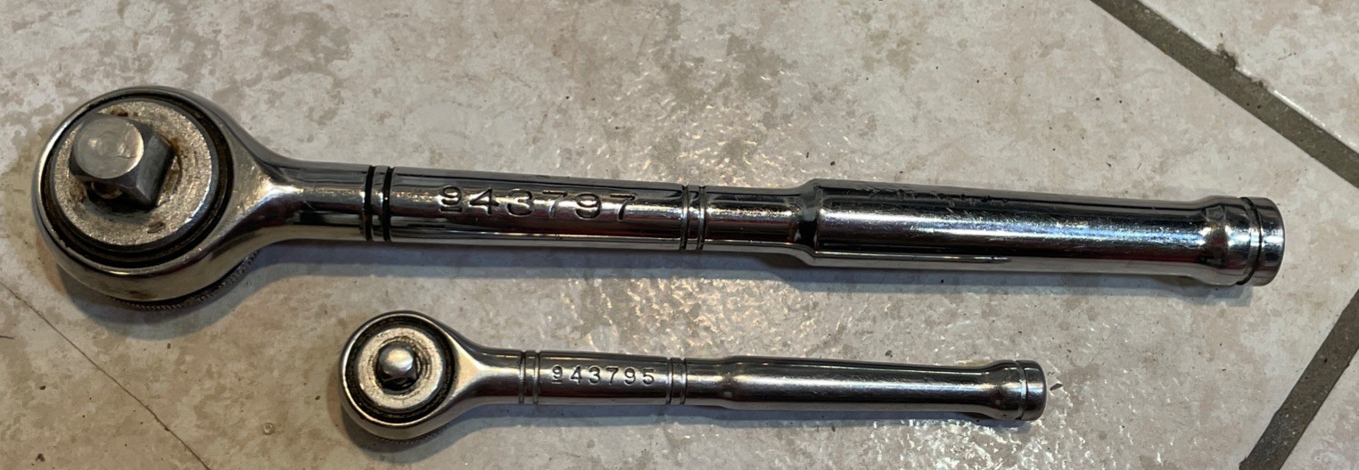 Vtg Sears Craftsman Ratchet 1/2\