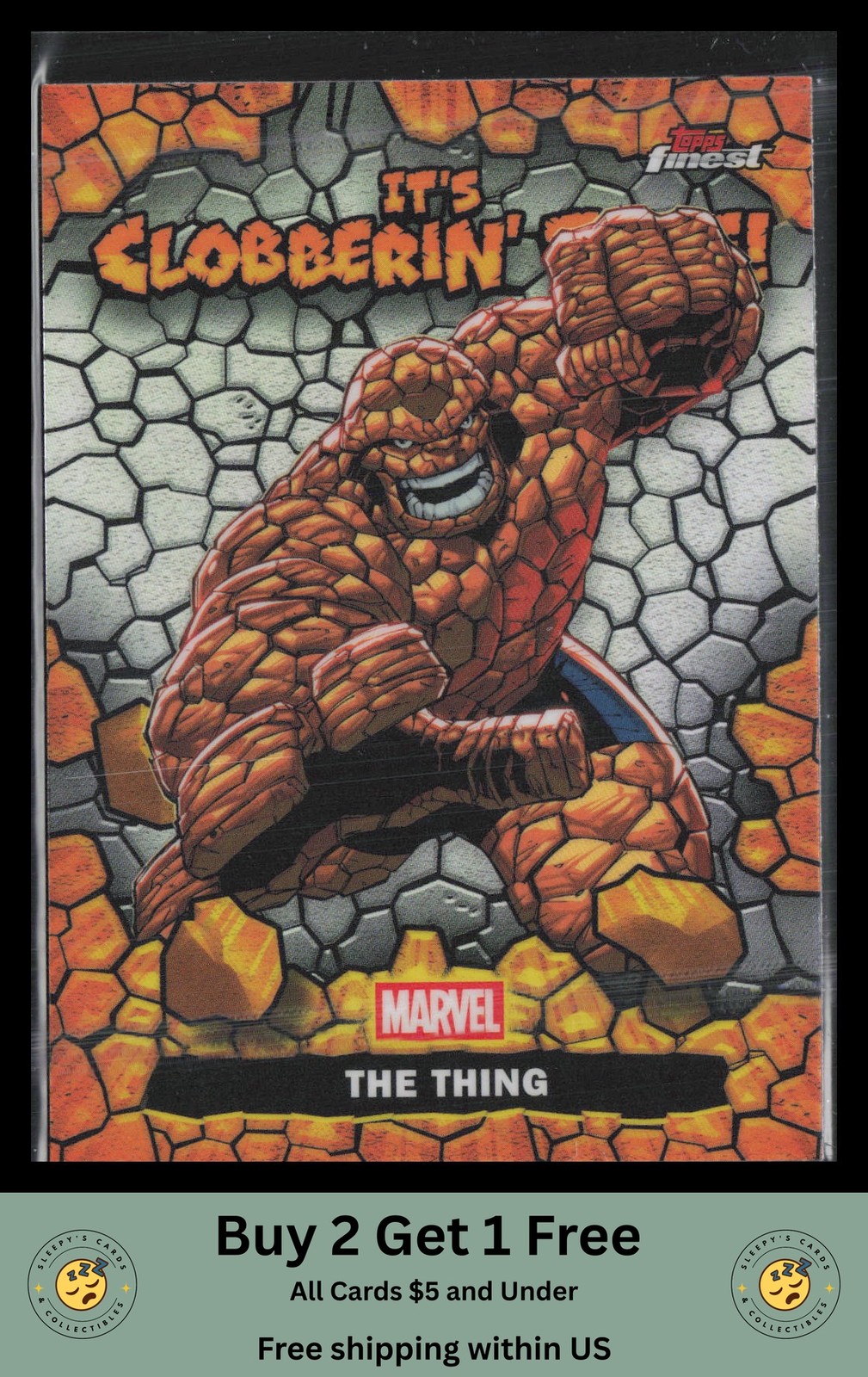 The Thing 2026 Finest Fantastic Four #CT-19 Clobberin’ Time