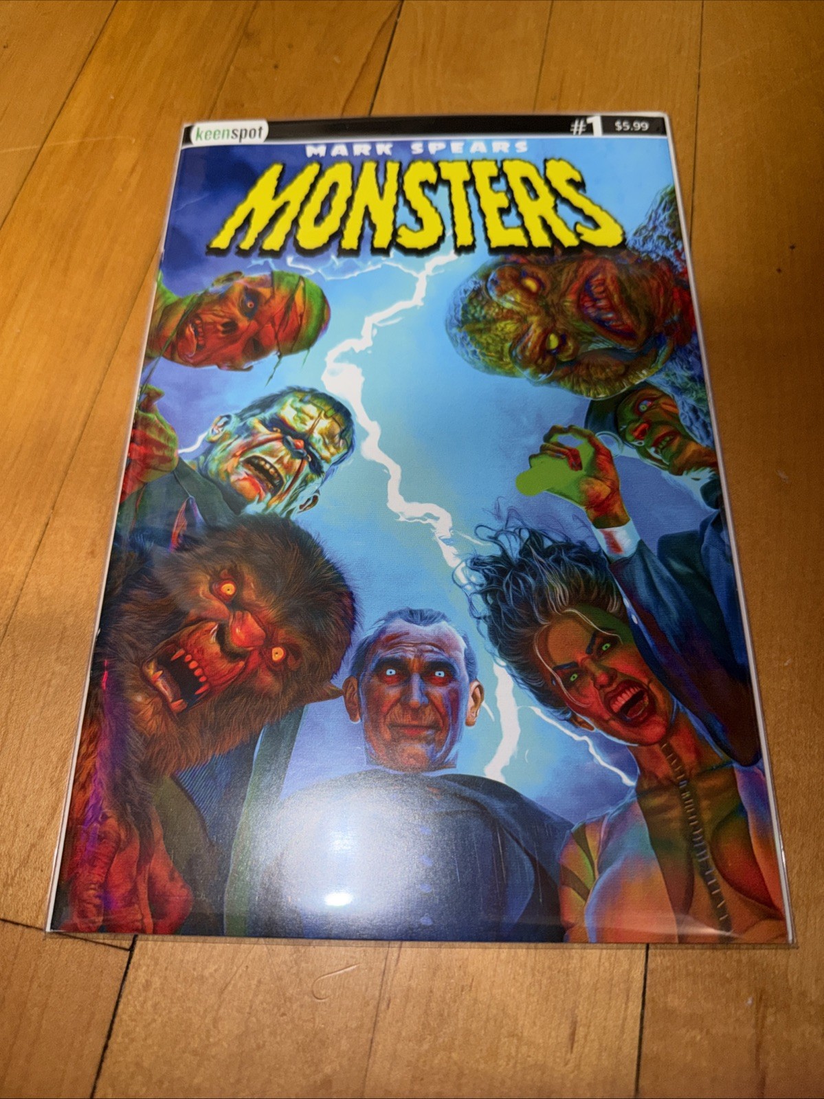 Mark Spears Monsters #1 First Print Limited Print Run