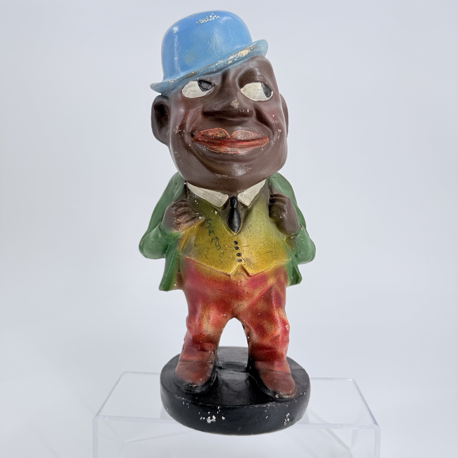 Vintage 1920s Amos Chalkware Statue