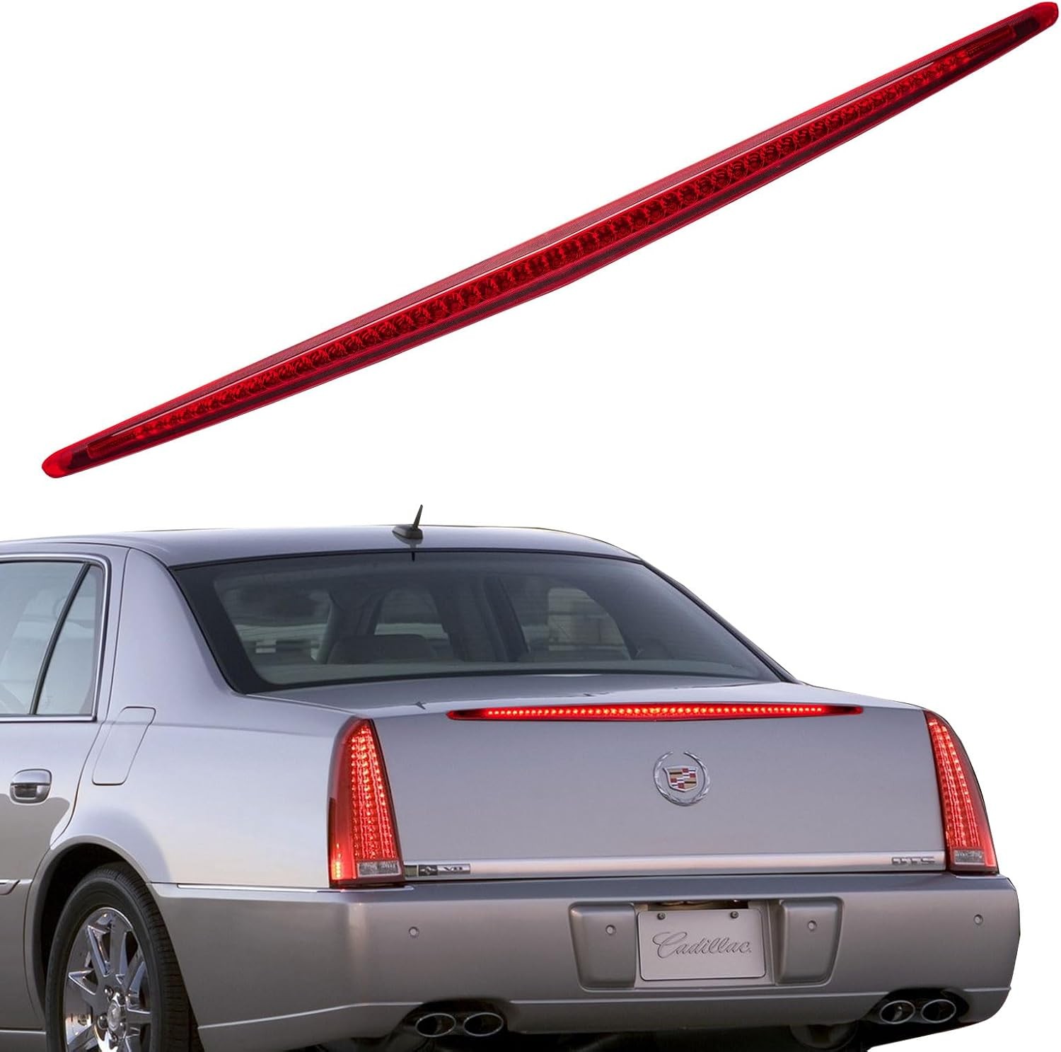 Third 3rd Brake Light LED for 2006-2011 Cadillac DTS, High Mount Rear Brake Third 3rd Brake Light LED for 2006-2011 Cadillac DTS, High Mount Rear Brake