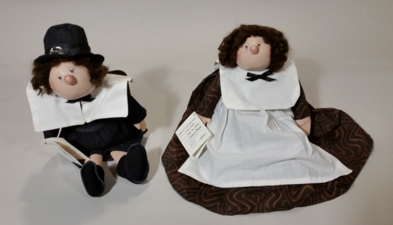 Robin Fleming Family Heritage Doll Collection Hannah & Zeb Pilgrim Pair Ltd Ed