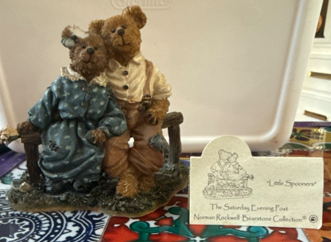 Boyds Bear “Little Spooners” (broken ear)