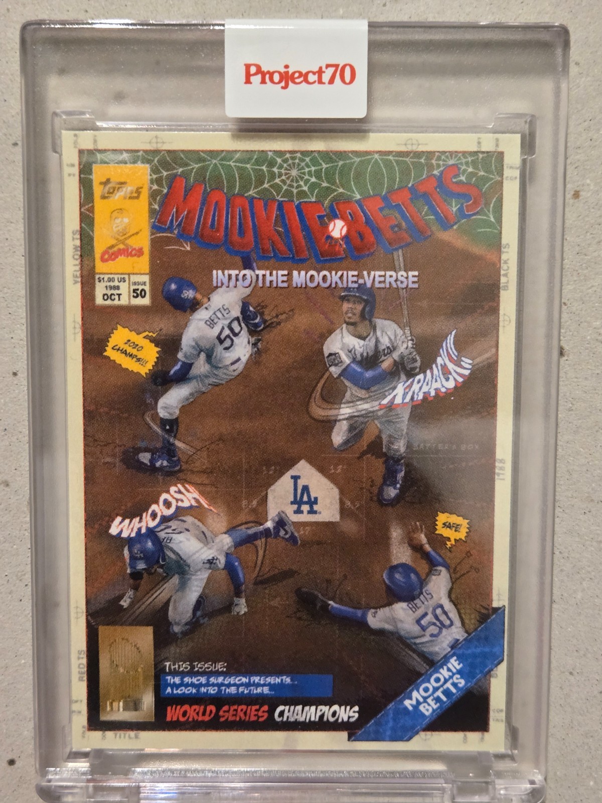 Topps Project 70 Baseball 1988 Mookie Betts #220 by The Shoe Surgeon