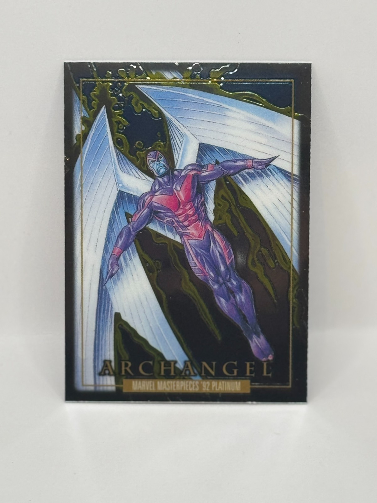 2024 SkyBox Marvel Masterpieces '92 Platinum Archangel #8 Marvel Card