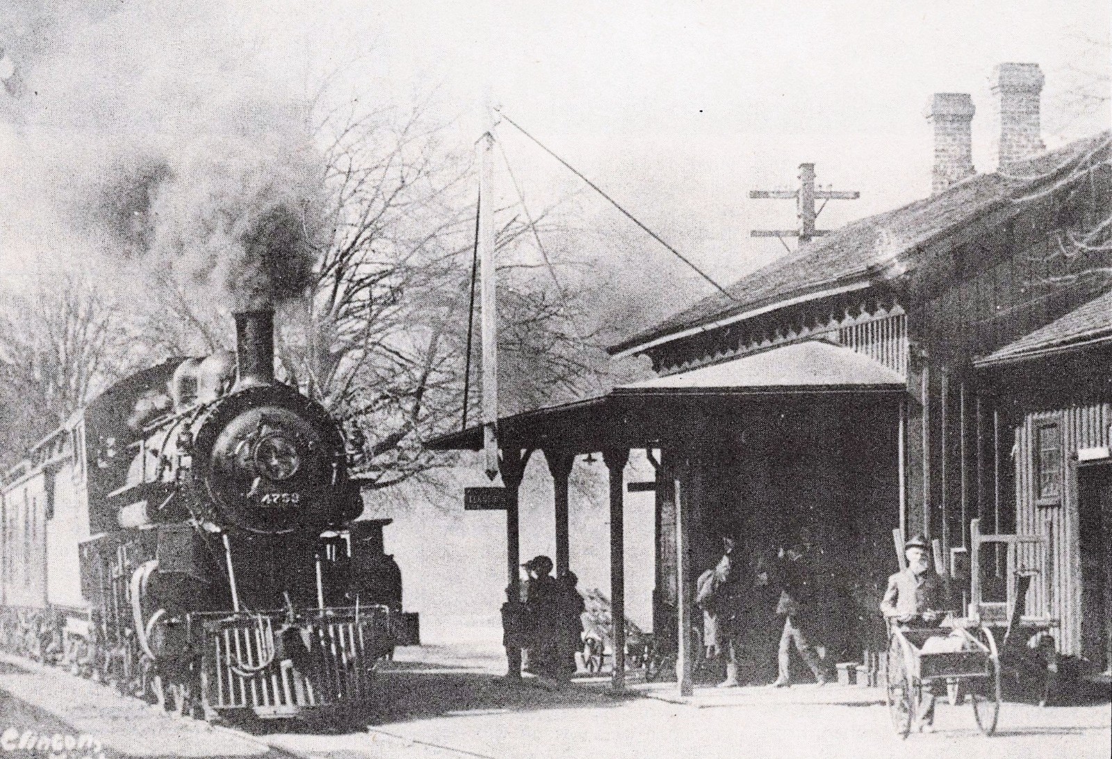 Erie & Kalamazoo Railroad SE Michigan History Lenawee County Vtg Mag Article