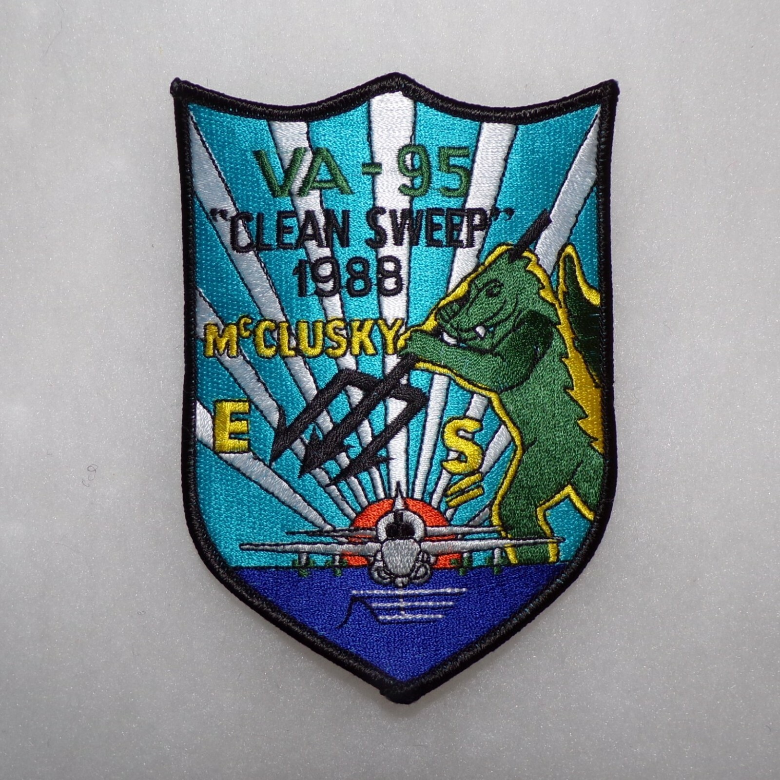US Navy VA-95 Attack Squadron Clean Sweet 1988 Color Embroidered Patch