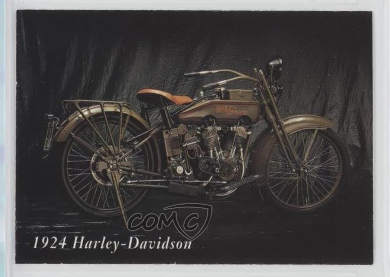 1992-93 InLine Classic Motorcycles 1924 L\' Head HarleyDavidson #32 0b3