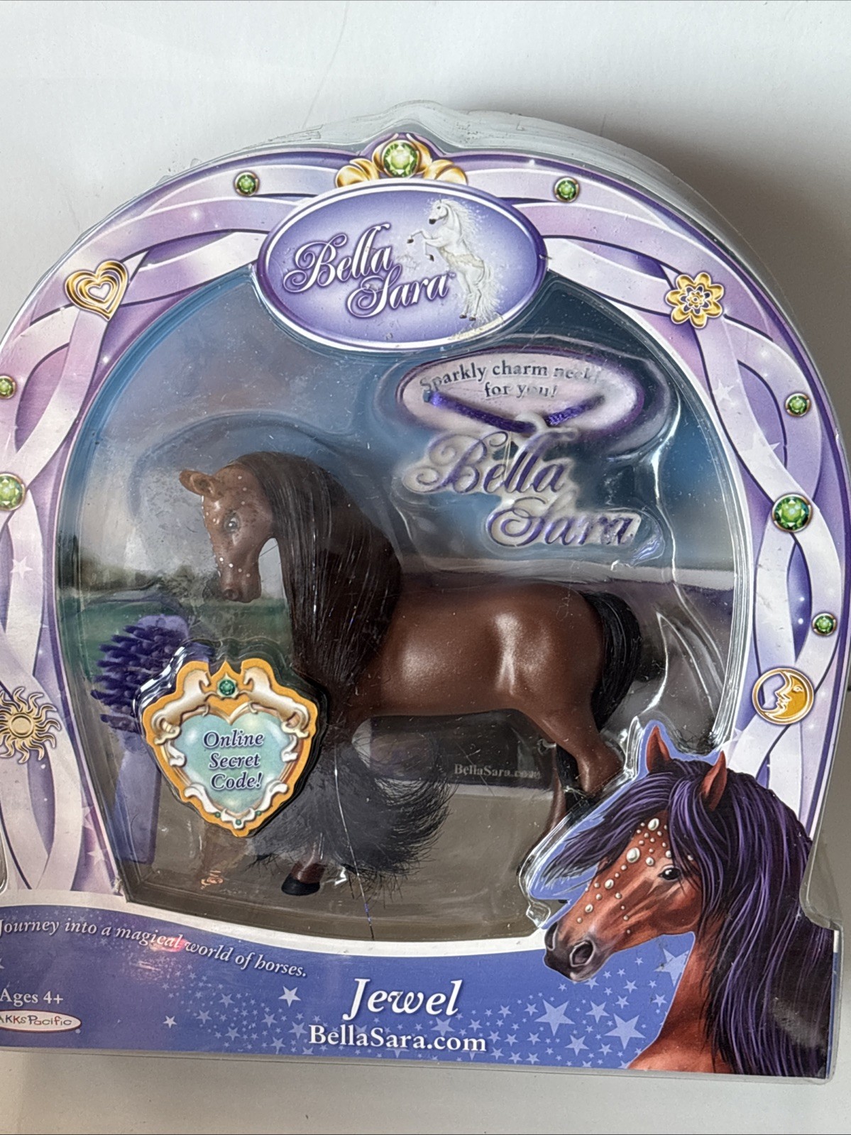 Bella Sara Jewel Horse Figure Toy. 2010 . New- Other ***package damaged.