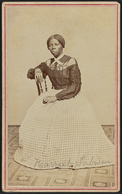 Photo:Auburn NY Harriet Tubman 1868 1869 Portrait Seated Studio Photograph