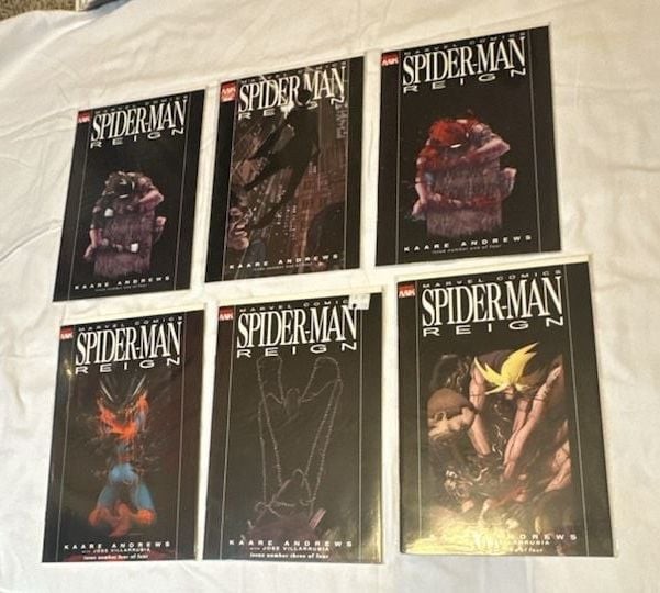 Spider-Man: Reign Complete Set Issues 1-4 (Marvel Comics)