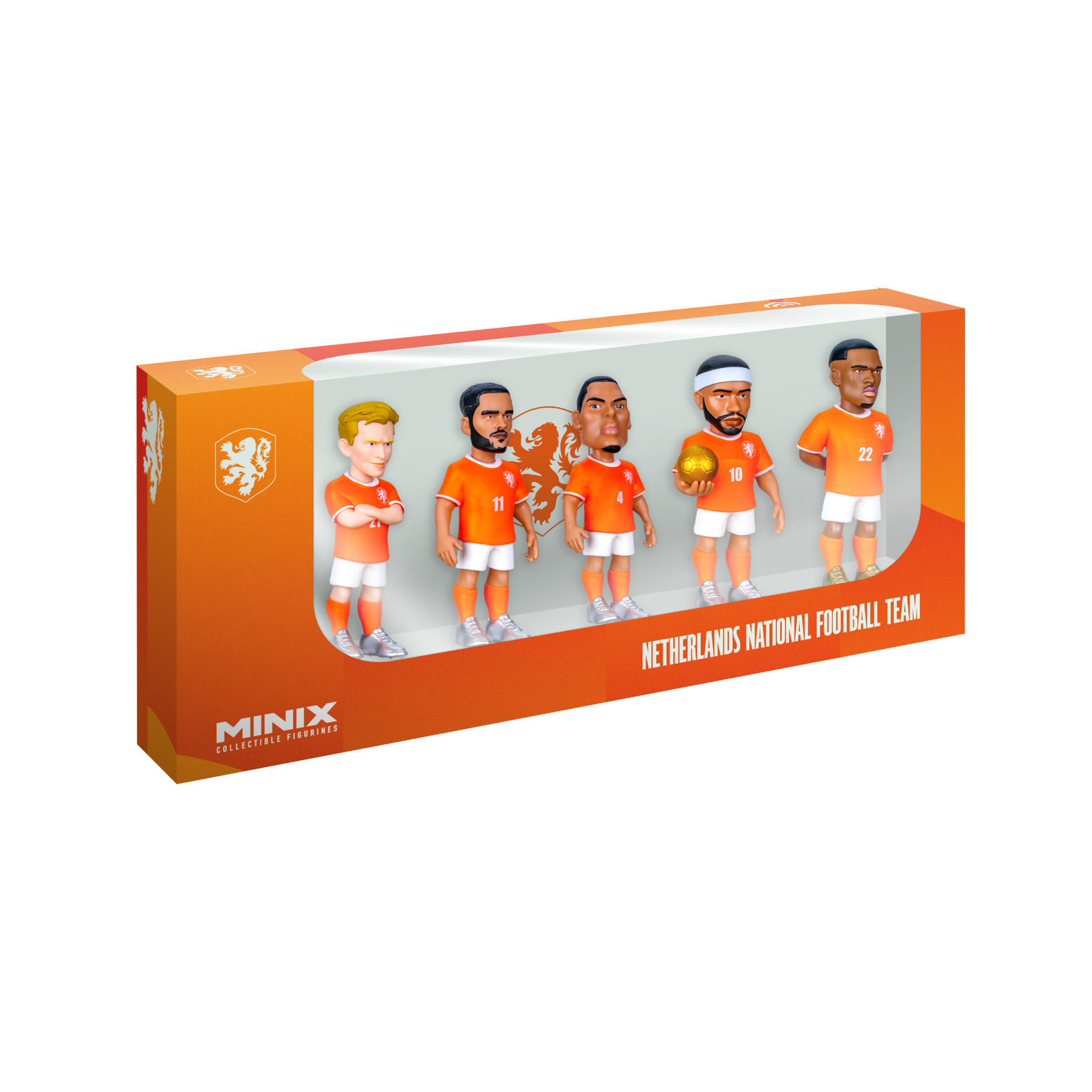 Minix Netherlands National Team 5-Pack – Official 7cm Football Collectible Set |