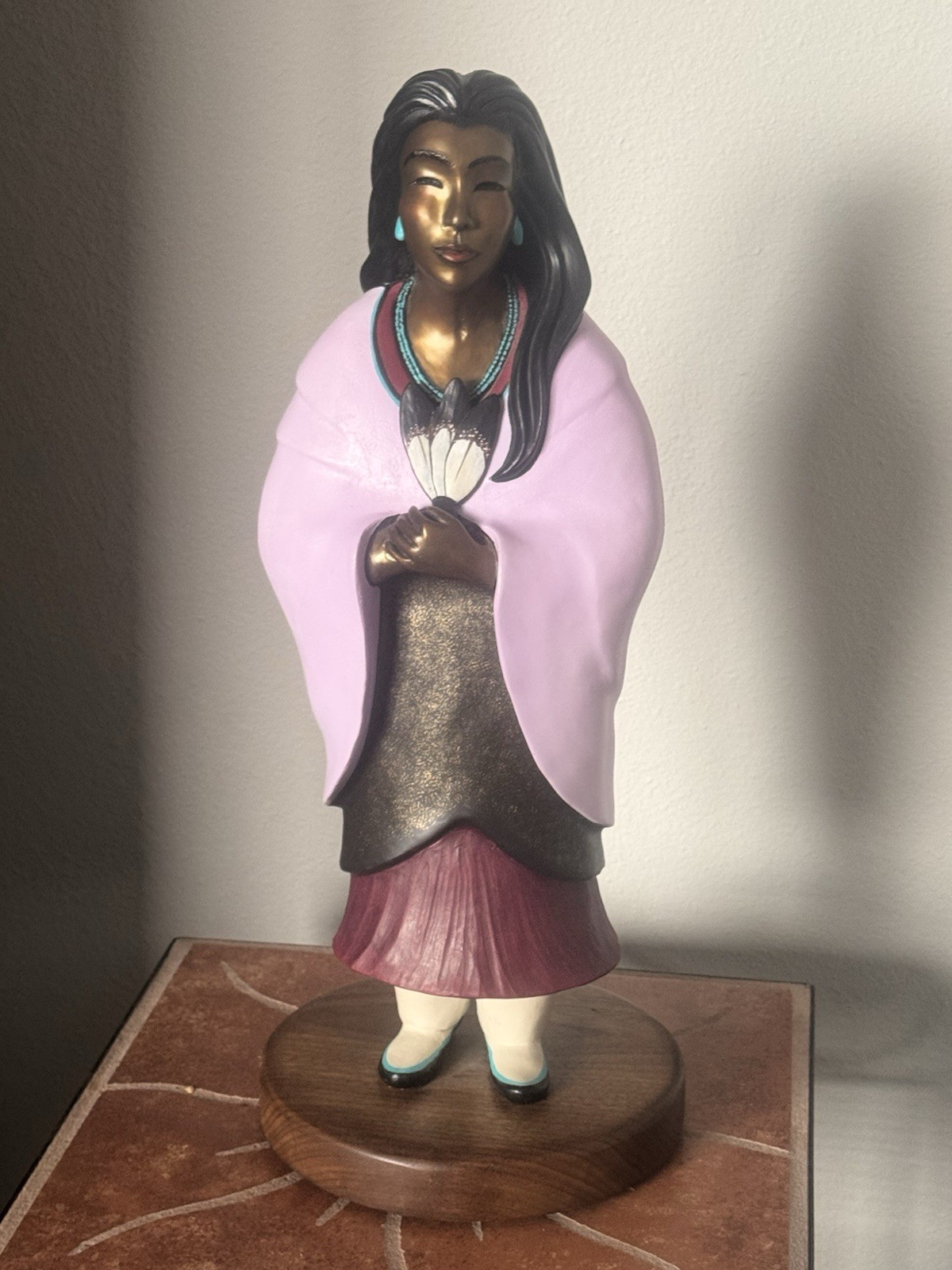 Saint Kateri Bronze By Estella Loretto 