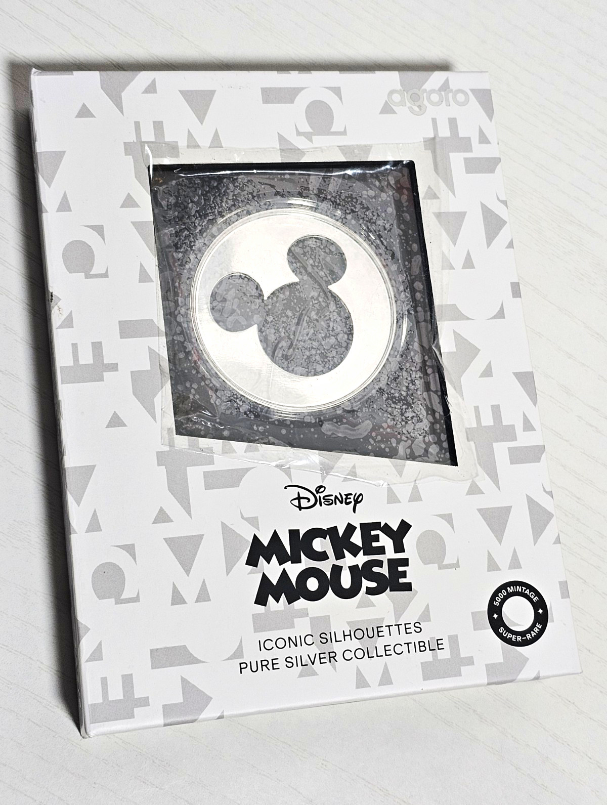 2026 Agoro Niue 1/2 oz Silver Proof Coin Iconic Silhouettes - Mickey Mouse