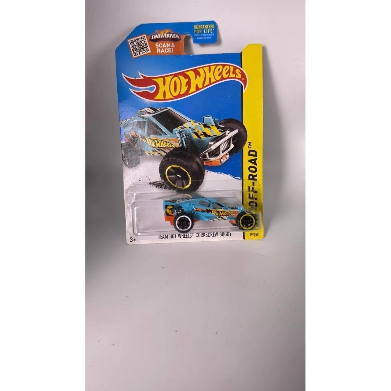 Hot Wheels Team Hot Wheels Corkscrew Buggy Off-Road Blue Diecast Car 1:64 Carded