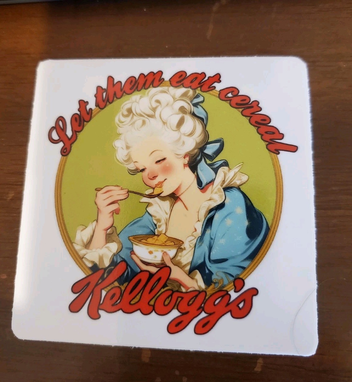 Vintage Kelloggs Sticker HEAVY DUTY WEATHER PROOF VINYL WORLDWIDE 🌐 SHIPPING 