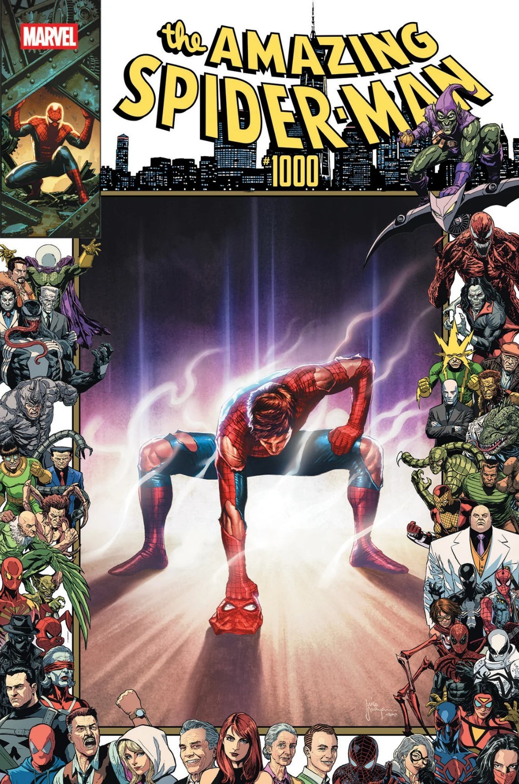 AMAZING SPIDER-MAN #1000 MICO SUAYAN NYCC EXCLUSIVE VARIANT NM PRESALE 2026