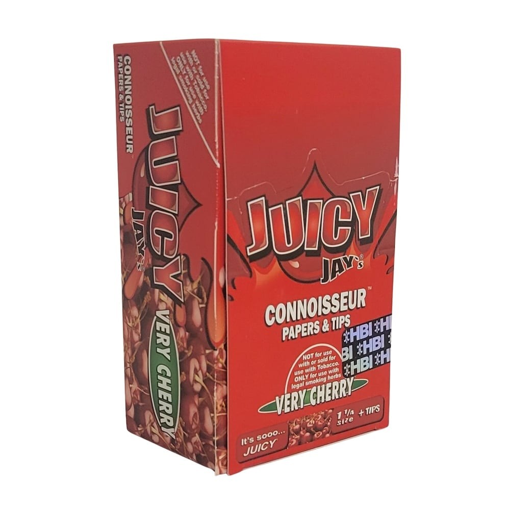 Juicy Jay\'s 1.25 Connoisseur 32pk 24ct Very Cherry