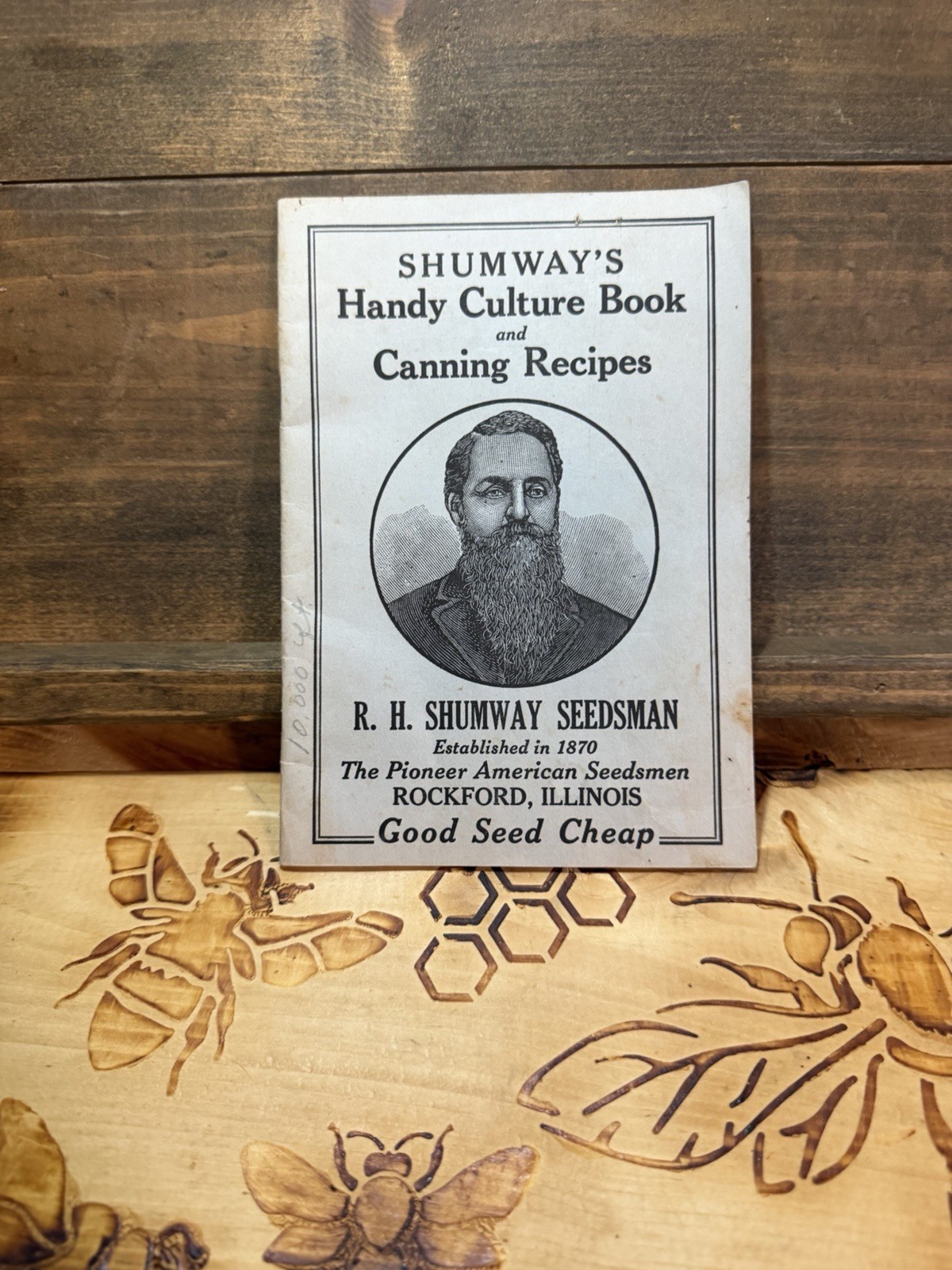 Vintage Shumway’s Handy Culture Book Canning Recipes Seed Catalog Gardening