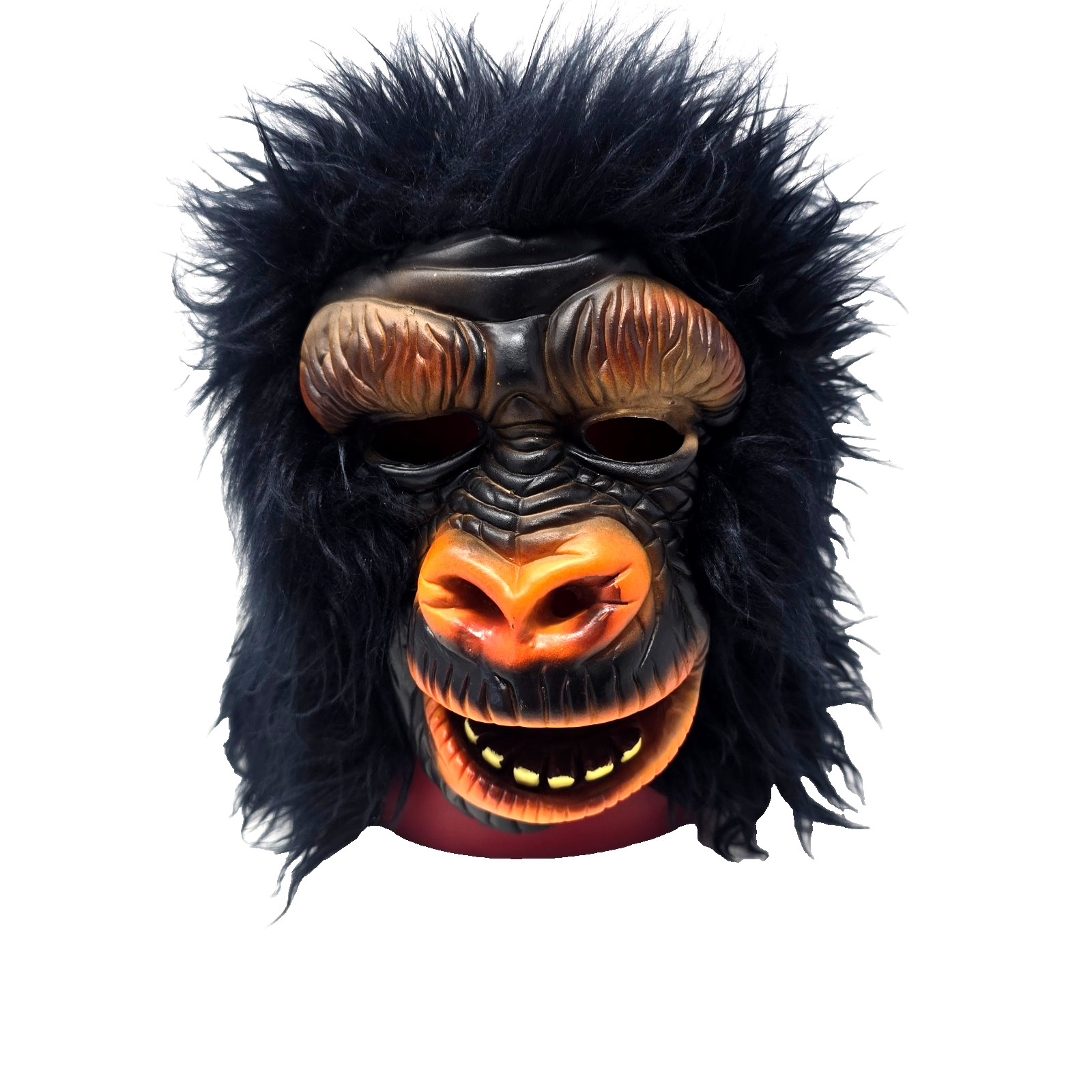 VTG Topstone Nu-Skin Halloween Mask Ape Gorilla Monkey Halloween Mask