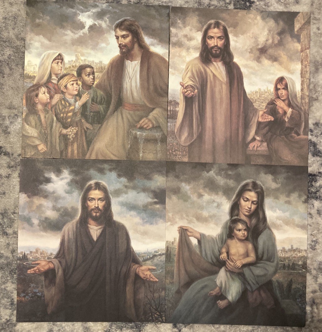PTL “The Master Collection” Vintage Prints, Set of 4, Joseph Wallace King