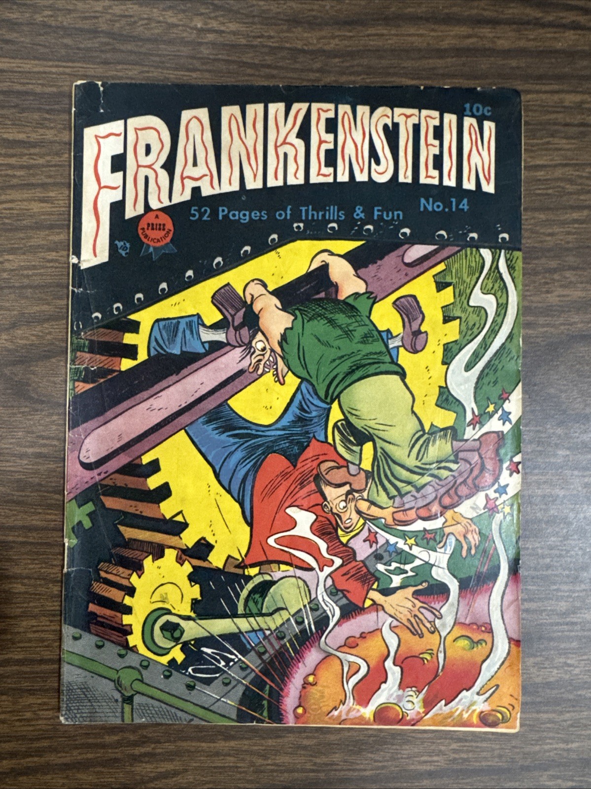 Frankenstein Comics #14 July August 1948 Dick Briefer Prize Golden Age