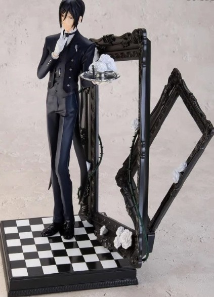 Black Butler Sebastian·Michaelis Figure Model 25cm Decorative Statue Toy Gifts