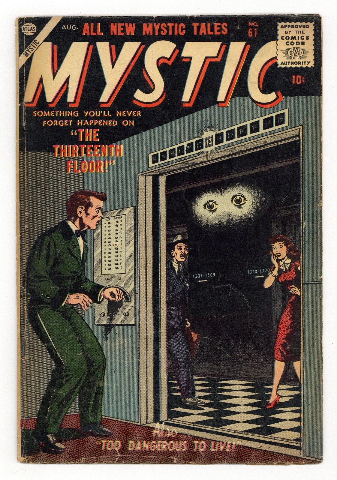 Mystic #61 GD+ 2.5 1957