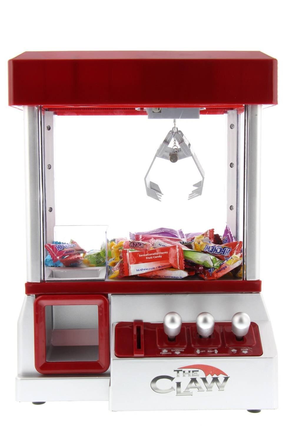 Etna Mini Claw Machine Toy Grabber with Joystick Control and Flashing Lights
