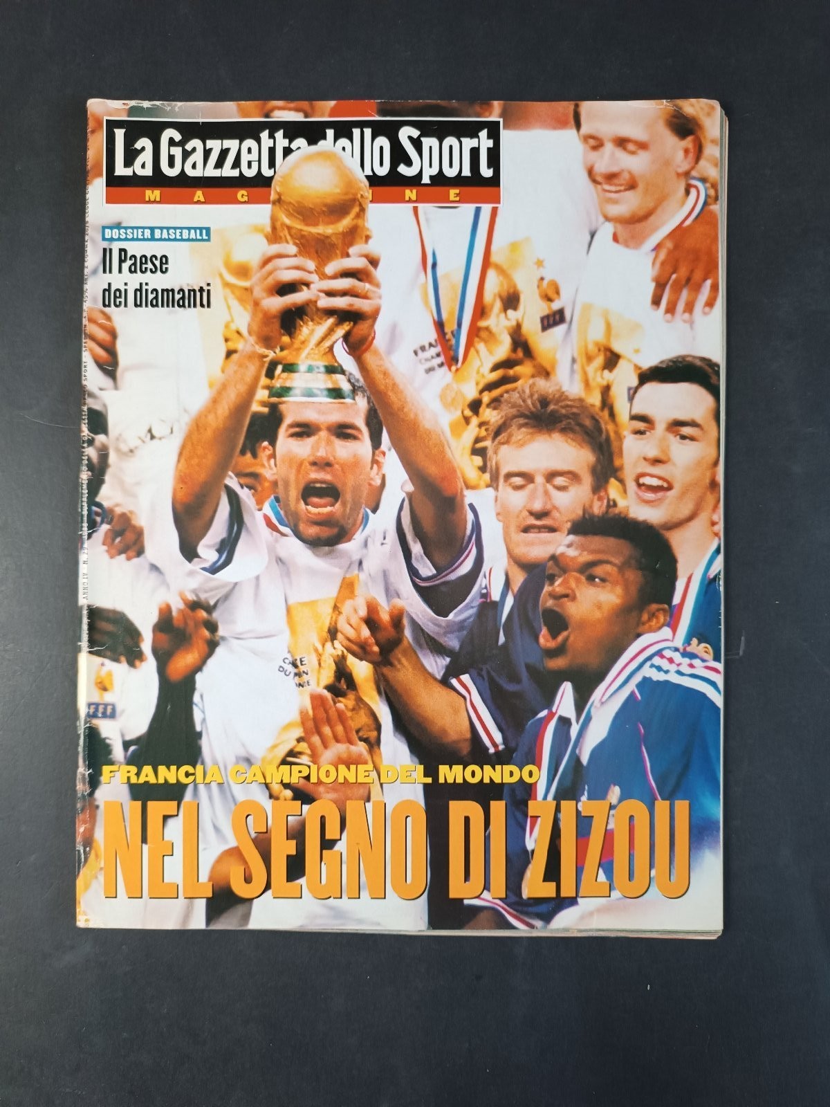 Magazine La Gazzetta dello Sport Magazine n 29 (1998) FRANCE Champion