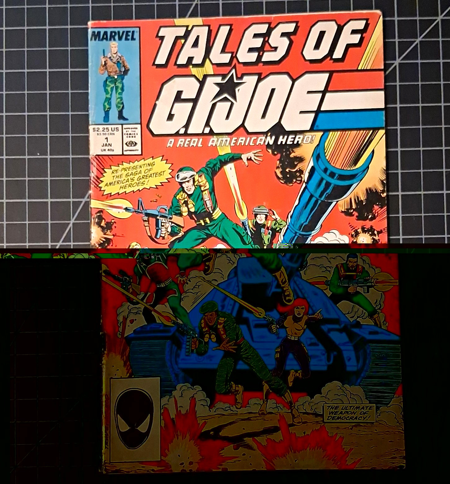 Marvel Comics Tales of G.I. Joe #1 G.I. Joe A Real American Hero