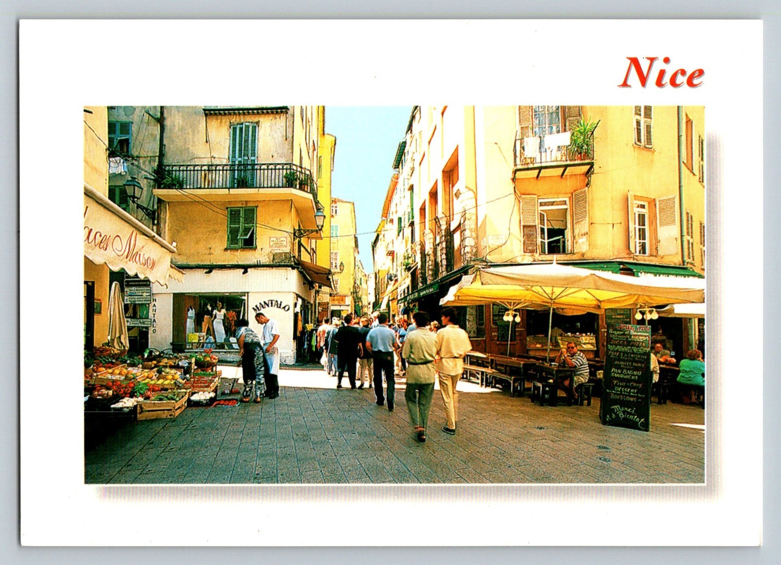 France Nice 1990s Old Nice (Le Vieux Nice) - Postcard