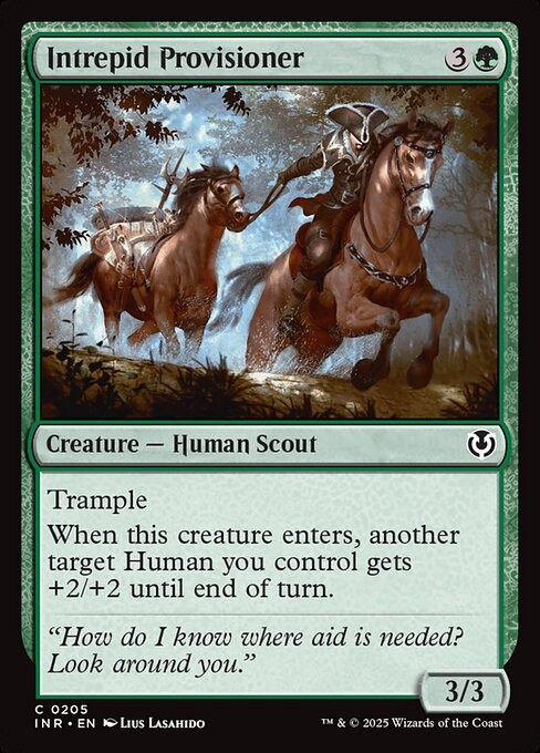 Intrepid Provisioner (205) (Non-Foil) INR MTG NM