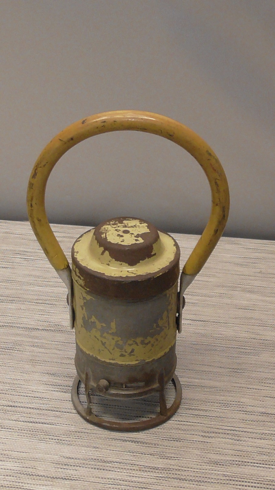 Vtg Adlake  Railroad lamp W/ Curved  Handle