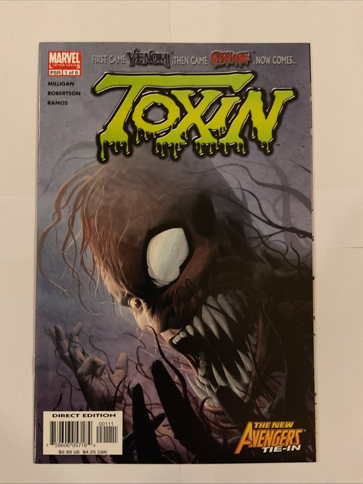 Toxin Son of Carnage Complete 1-6 Complete Set