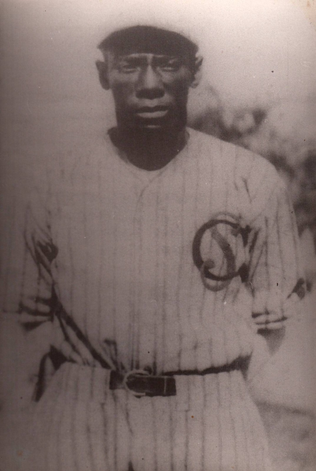 1970s CUBAN 1923 SANTA CLARA JOSE MENDEZ from ORIG NEGATIVE BASEBALL PHOTO MA16