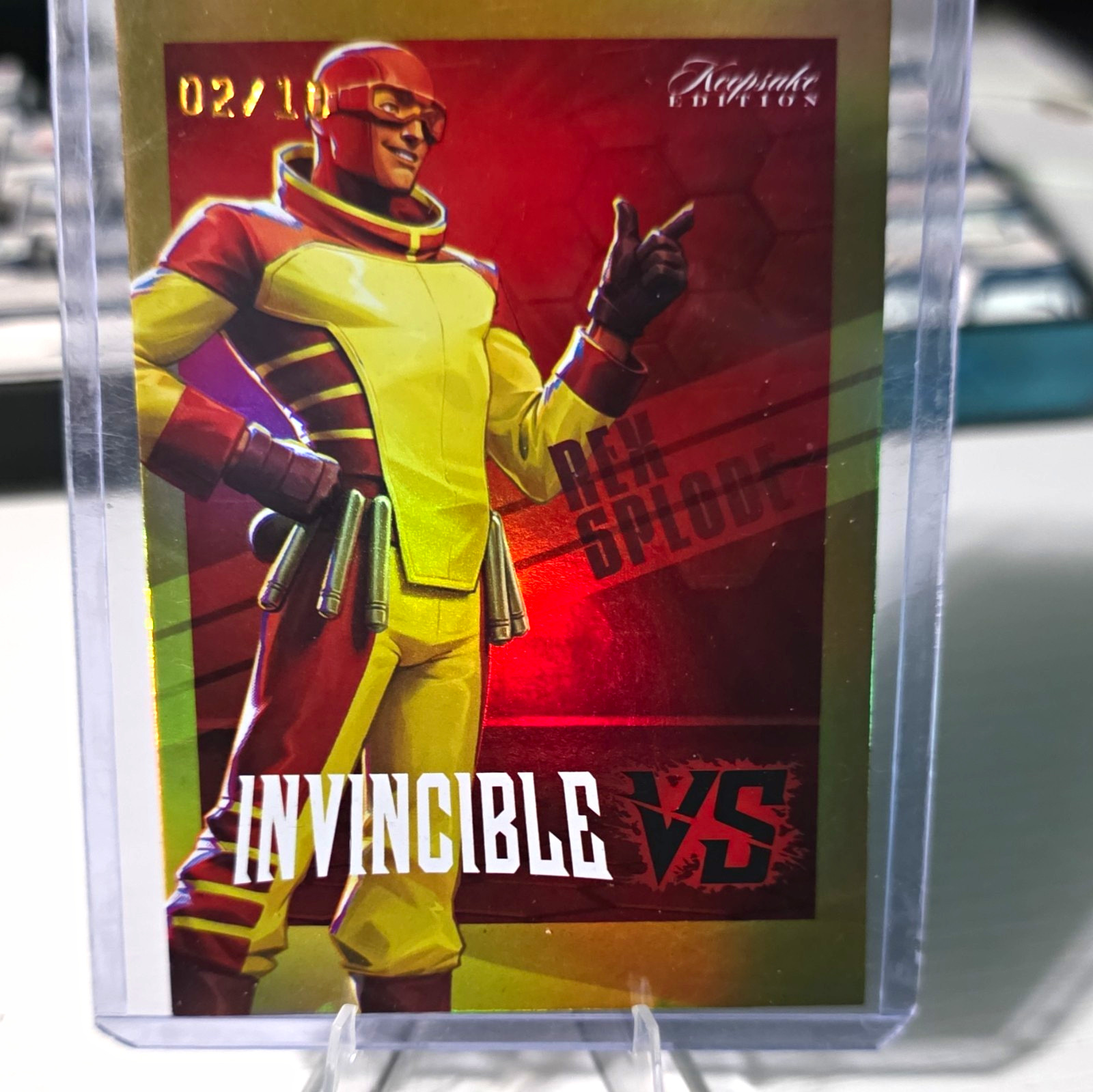 Invincible Red Splode Ultimate Move  #02/10 Ultra Short Print...