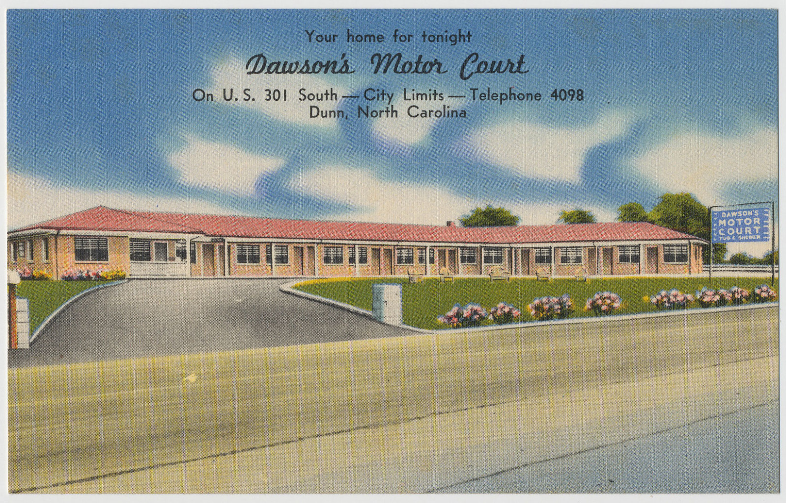 Dawson\'s Motor Court, Dunn, North Carolina 