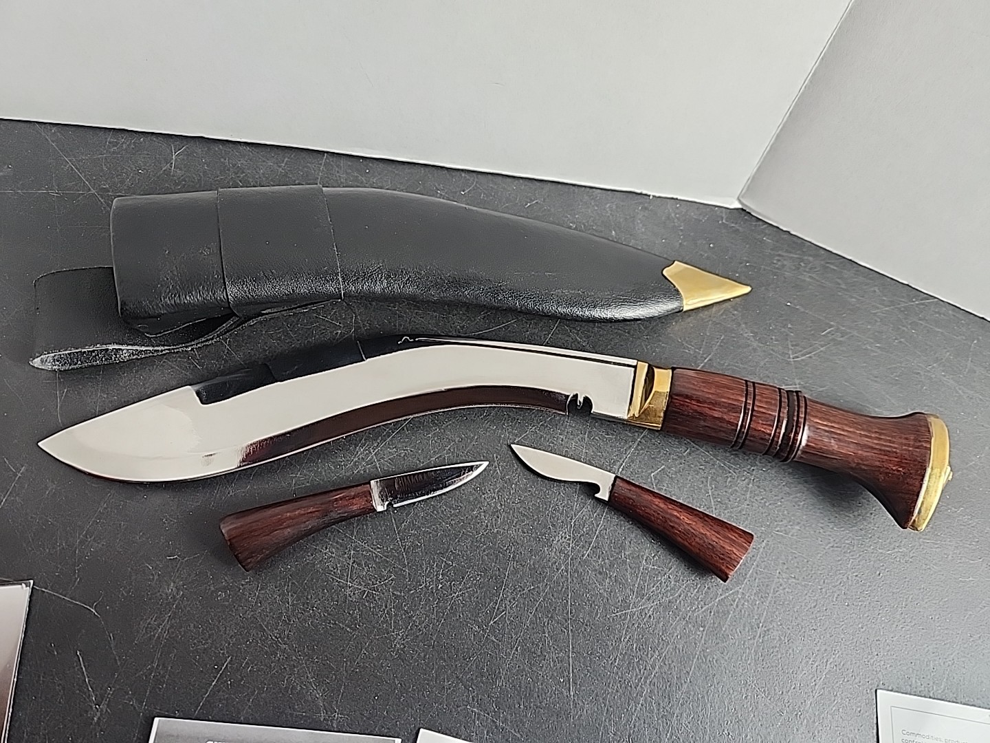 Khukuri By Khukuri House Handicraft Industry 3 Piece Set