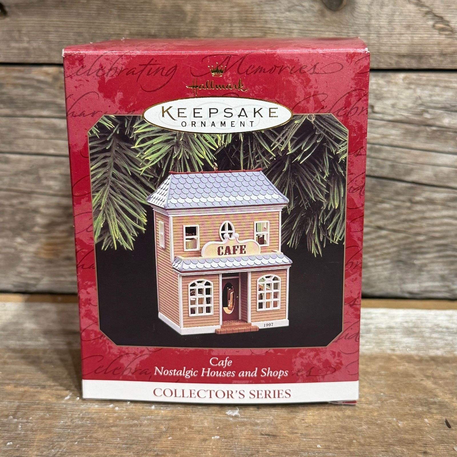 1997 Hallmark Keepsake, Nostalgic Houses and Shops, Café, Collector\'s Series