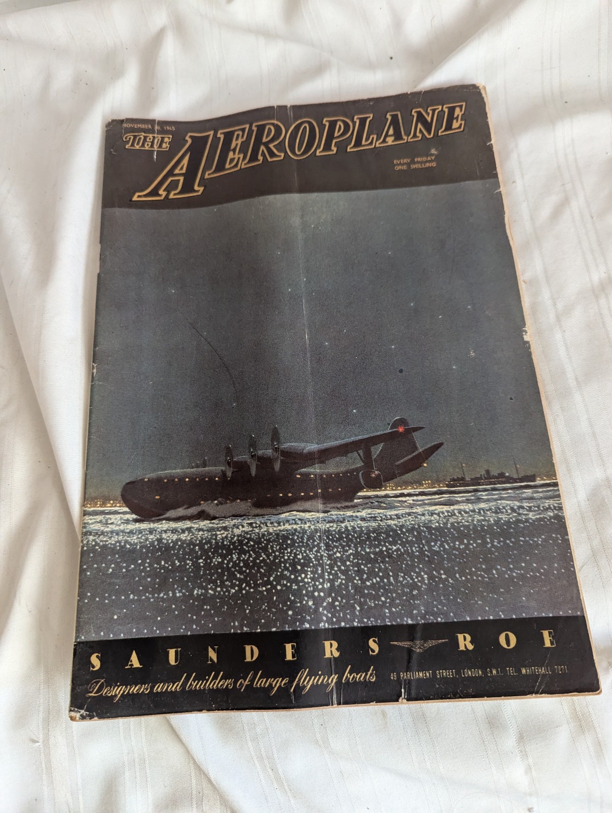The Aeroplane November 30, 1945 Vol 69 No 1801 London England